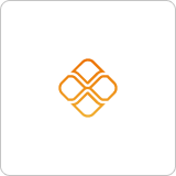Ilustração do símbolo do PIX em laranja